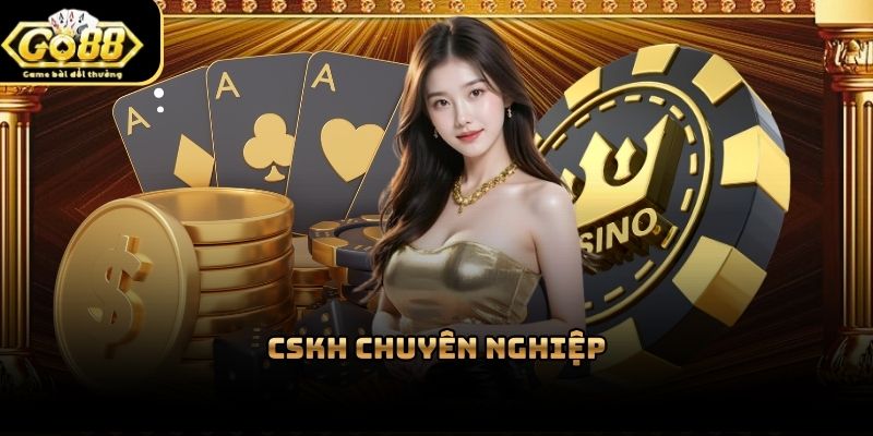 Đội ngũ CSKH của Go88 hoạt động 24/7, hỗ trợ qua nhiều kênh liên hệ