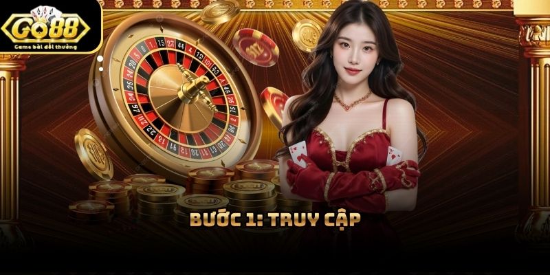 Truy cập đường link nhà cái chính thức để thực hiện nạp tiền Go88