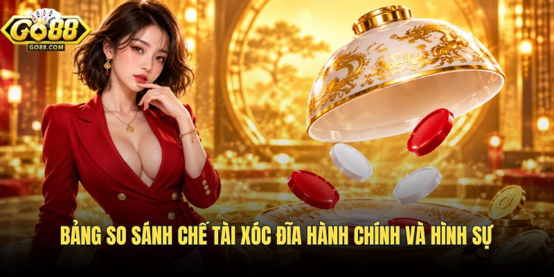 So sánh mức xử phạt hành chính và truy cứu hình sự